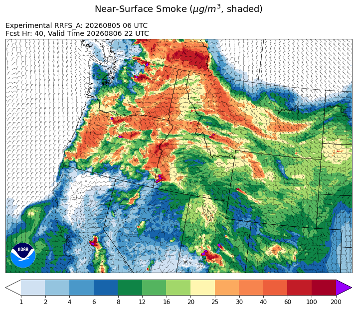 HRRR Smoke Model